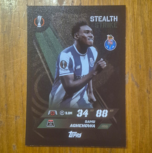 Topps match attax 458 samu - attax, nr.
