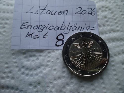 Gedenkmünze litauen 2026 - gedenkmÜnze,