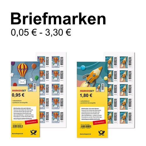 Briefmarken deutsche post - briefmarken,