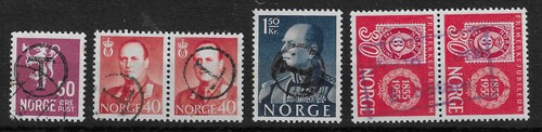 Norwegen stempel porto - stempel,