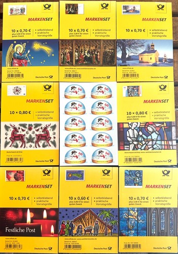 WEIHNACHTSBRIEFMARKEN