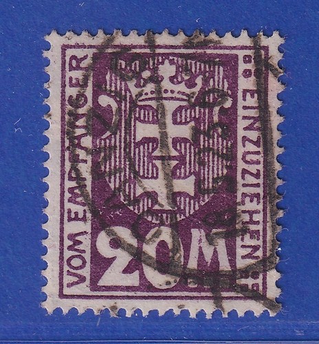 Danzig 1923 portomarke - 1923, 20