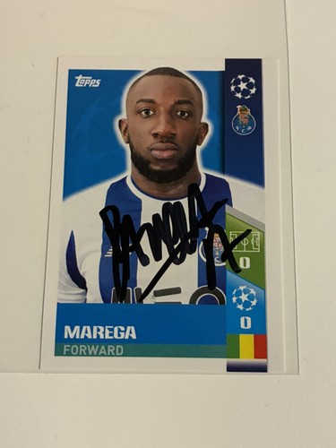 Moussa marega autogramm topps - moussa,