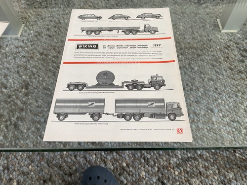Wiking bild preisliste 1977 - wiking,