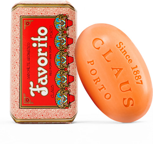 Claus porto favorito red poppy - claus,