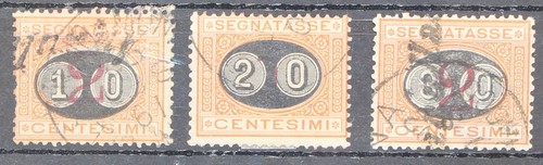 Italien portomarken 17 - portomarken, 15-17