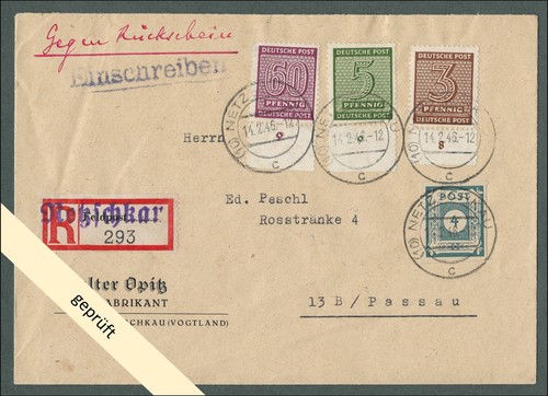 Sbz netzschkau - sbz,, 14.2.46,