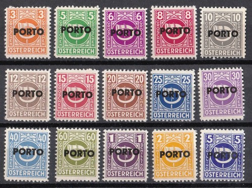 österreich portomarken minr - Österreich-portomarken,