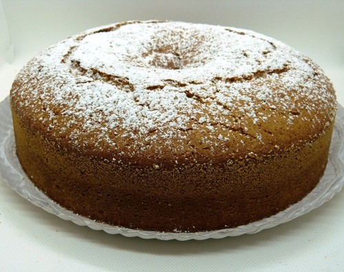 Möhren marzipan kuchen rund - möhren-marzipan-kuchen,