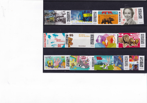 12x marken sondermarken - ,