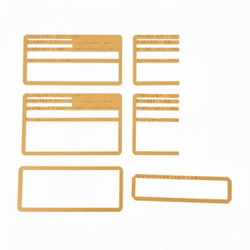 Dhl briefschablone - dhl,