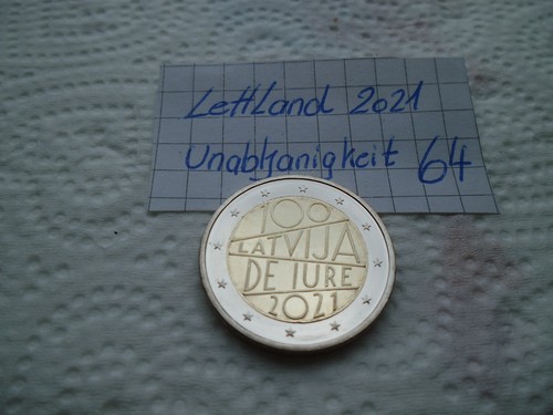 Euro münze lettland 2021 - ,